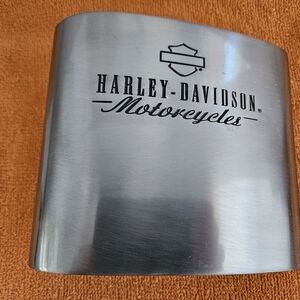 Harley-Davidson Polished Silver Pen/Pencil Holder